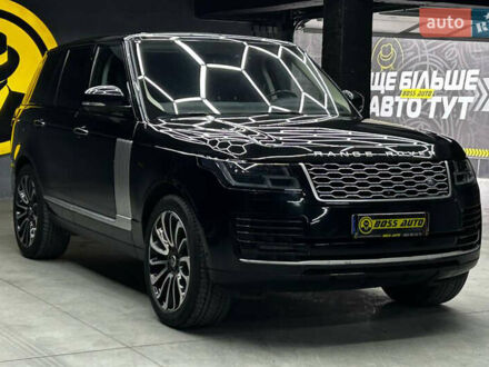 Черный Ленд Ровер Рендж Ровер, объемом двигателя 5 л и пробегом 115 тыс. км за 26500 $, фото 1 на Automoto.ua