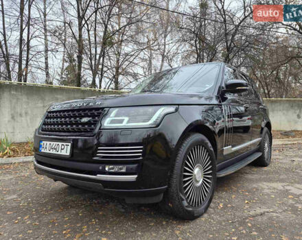 Чорний Ленд Ровер Рендж Ровер, об'ємом двигуна 5 л та пробігом 179 тис. км за 30000 $, фото 1 на Automoto.ua