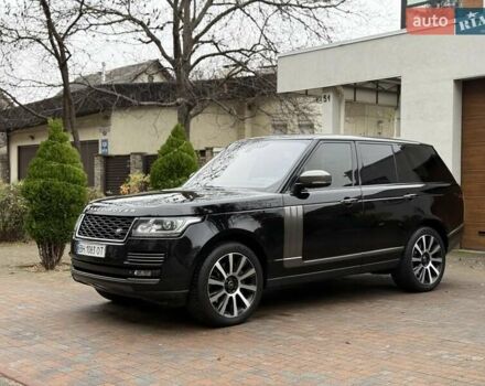 Чорний Ленд Ровер Рендж Ровер, об'ємом двигуна 5 л та пробігом 175 тис. км за 26950 $, фото 1 на Automoto.ua