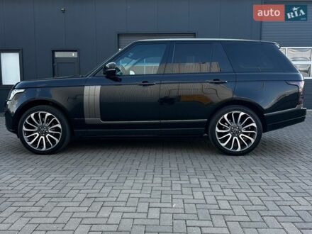 Черный Ленд Ровер Рендж Ровер, объемом двигателя 4.4 л и пробегом 210 тыс. км за 36000 $, фото 1 на Automoto.ua