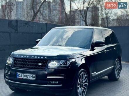 Черный Ленд Ровер Рендж Ровер, объемом двигателя 5 л и пробегом 292 тыс. км за 23500 $, фото 1 на Automoto.ua