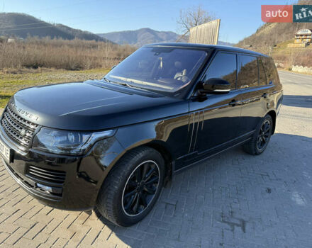 Черный Ленд Ровер Рендж Ровер, объемом двигателя 2.99 л и пробегом 225 тыс. км за 30000 $, фото 1 на Automoto.ua
