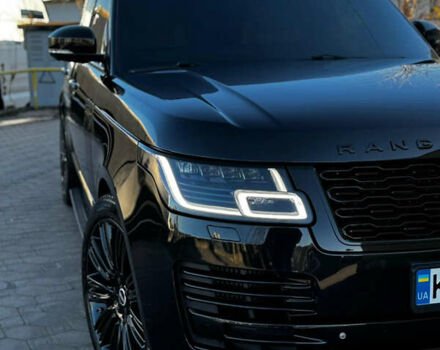 Черный Ленд Ровер Рендж Ровер, объемом двигателя 4.37 л и пробегом 227 тыс. км за 40000 $, фото 1 на Automoto.ua