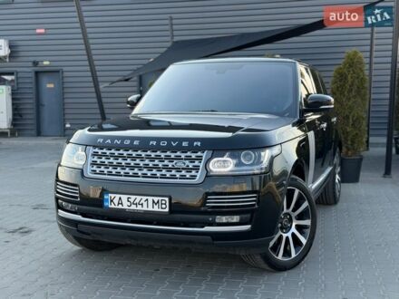 Чорний Ленд Ровер Рендж Ровер, об'ємом двигуна 5 л та пробігом 140 тис. км за 34000 $, фото 1 на Automoto.ua