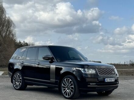 Чорний Ленд Ровер Рендж Ровер, об'ємом двигуна 4.37 л та пробігом 225 тис. км за 34500 $, фото 1 на Automoto.ua