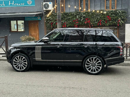 Чорний Ленд Ровер Рендж Ровер, об'ємом двигуна 4.37 л та пробігом 220 тис. км за 37500 $, фото 1 на Automoto.ua