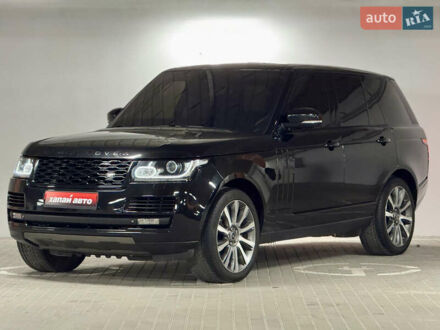 Черный Ленд Ровер Рендж Ровер, объемом двигателя 4.95 л и пробегом 159 тыс. км за 32000 $, фото 1 на Automoto.ua