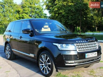 Чорний Ленд Ровер Рендж Ровер, об'ємом двигуна 4.37 л та пробігом 141 тис. км за 45000 $, фото 1 на Automoto.ua
