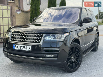 Ленд Ровер Рендж Ровер 2013 в Хмельницком на Automoto.ua Черный Ленд Ровер Рендж Ровер, объемом двигателя 4.37 л и пробегом 210 тыс. км за 34900 $, фото 1 на Automoto.ua