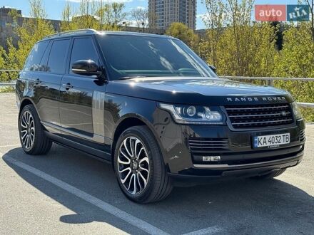 Чорний Ленд Ровер Рендж Ровер, об'ємом двигуна 4.37 л та пробігом 225 тис. км за 37700 $, фото 1 на Automoto.ua