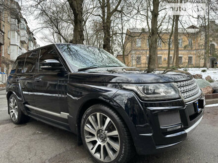Черный Ленд Ровер Рендж Ровер, объемом двигателя 4.4 л и пробегом 250 тыс. км за 29900 $, фото 1 на Automoto.ua