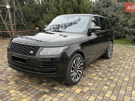 Черный Ленд Ровер Рендж Ровер, объемом двигателя 5 л и пробегом 150 тыс. км за 39800 $, фото 1 на Automoto.ua