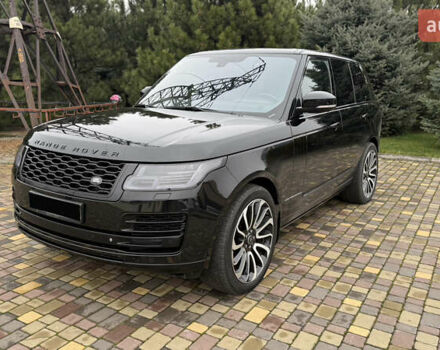 Черный Ленд Ровер Рендж Ровер, объемом двигателя 5 л и пробегом 150 тыс. км за 39800 $, фото 1 на Automoto.ua