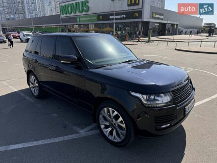 Черный Ленд Ровер Рендж Ровер, объемом двигателя 4.4 л и пробегом 152 тыс. км за 40000 $, фото 1 на Automoto.ua