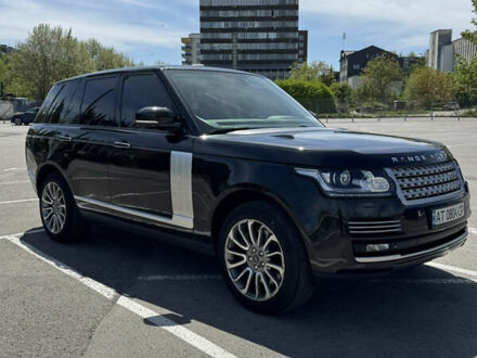 Ленд Ровер Рендж Ровер 2013 в Ивано-Франковске на Automoto.ua Черный Ленд Ровер Рендж Ровер, объемом двигателя 4.37 л и пробегом 332 тыс. км за 29900 $, фото 1 на Automoto.ua