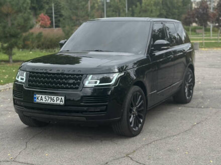 Ленд Ровер Рендж Ровер 2013 в Кременчуге на Automoto.ua Черный Ленд Ровер Рендж Ровер, объемом двигателя 5 л и пробегом 143 тыс. км за 32500 $, фото 1 на Automoto.ua