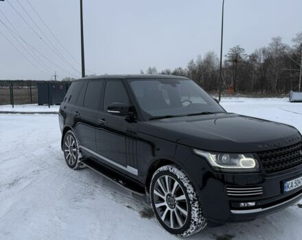 Черный Ленд Ровер Рендж Ровер, объемом двигателя 5 л и пробегом 235 тыс. км за 29990 $, фото 1 на Automoto.ua
