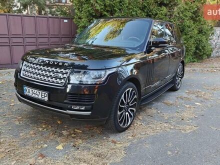 Черный Ленд Ровер Рендж Ровер, объемом двигателя 5 л и пробегом 137 тыс. км за 32000 $, фото 1 на Automoto.ua
