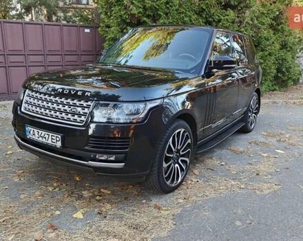 Черный Ленд Ровер Рендж Ровер, объемом двигателя 5 л и пробегом 137 тыс. км за 32000 $, фото 1 на Automoto.ua