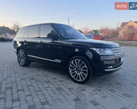 Чорний Ленд Ровер Рендж Ровер, об'ємом двигуна 5 л та пробігом 223 тис. км за 33000 $, фото 1 на Automoto.ua