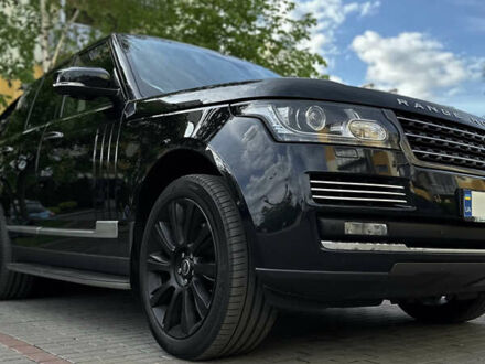 Черный Ленд Ровер Рендж Ровер, объемом двигателя 4.37 л и пробегом 274 тыс. км за 36500 $, фото 1 на Automoto.ua