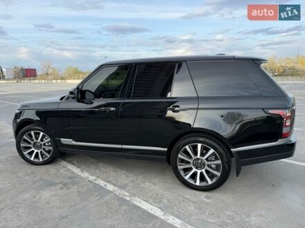 Чорний Ленд Ровер Рендж Ровер, об'ємом двигуна 5 л та пробігом 137 тис. км за 32500 $, фото 1 на Automoto.ua