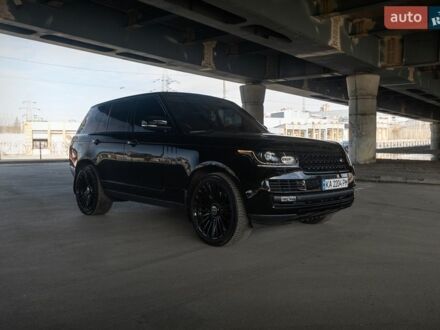 Чорний Ленд Ровер Рендж Ровер, об'ємом двигуна 5 л та пробігом 52 тис. км за 43500 $, фото 1 на Automoto.ua