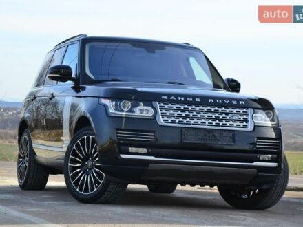 Чорний Ленд Ровер Рендж Ровер, об'ємом двигуна 3 л та пробігом 159 тис. км за 34750 $, фото 1 на Automoto.ua