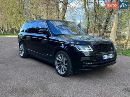 Чорний Ленд Ровер Рендж Ровер, об'ємом двигуна 4.4 л та пробігом 215 тис. км за 32500 $, фото 1 на Automoto.ua