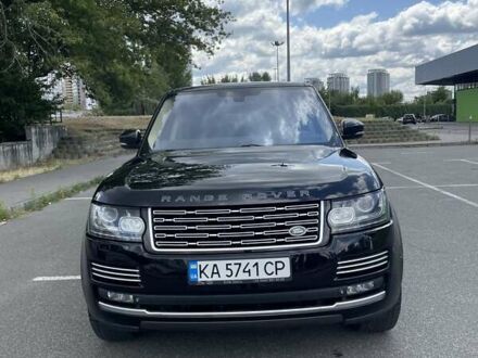 Ленд Ровер Рендж Ровер 2014 в Киеве на Automoto.ua Черный Ленд Ровер Рендж Ровер, объемом двигателя 4.37 л и пробегом 171 тыс. км за 52000 $, фото 1 на Automoto.ua