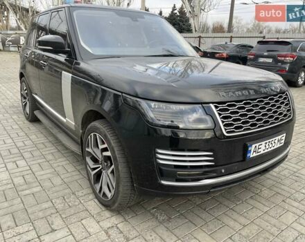 Черный Ленд Ровер Рендж Ровер, объемом двигателя 4.37 л и пробегом 221 тыс. км за 34000 $, фото 1 на Automoto.ua