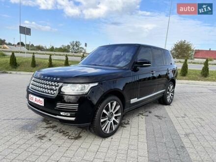 Ленд Ровер Рендж Ровер 2014 в Львове на Automoto.ua Черный Ленд Ровер Рендж Ровер, объемом двигателя 4.37 л и пробегом 209 тыс. км за 36500 $, фото 1 на Automoto.ua