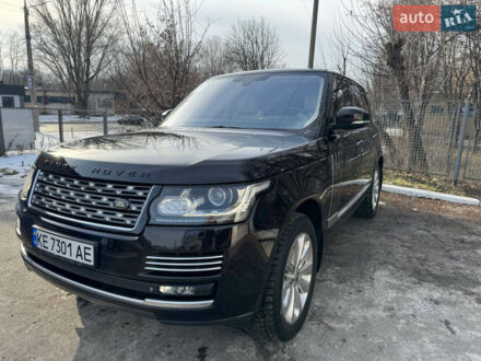 Чорний Ленд Ровер Рендж Ровер, об'ємом двигуна 4.37 л та пробігом 220 тис. км за 39000 $, фото 1 на Automoto.ua
