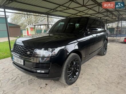 Черный Ленд Ровер Рендж Ровер, объемом двигателя 4.37 л и пробегом 101 тыс. км за 44999 $, фото 1 на Automoto.ua