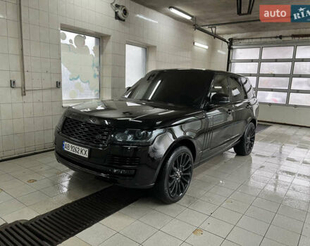 Черный Ленд Ровер Рендж Ровер, объемом двигателя 5 л и пробегом 200 тыс. км за 29000 $, фото 1 на Automoto.ua