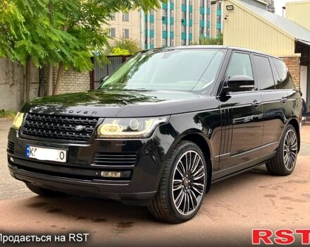 Черный Ленд Ровер Рендж Ровер, объемом двигателя 4.4 л и пробегом 153 тыс. км за 39900 $, фото 1 на Automoto.ua