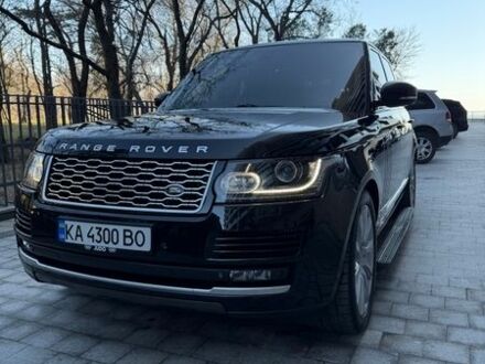 Чорний Ленд Ровер Рендж Ровер, об'ємом двигуна 4.37 л та пробігом 98 тис. км за 44900 $, фото 1 на Automoto.ua