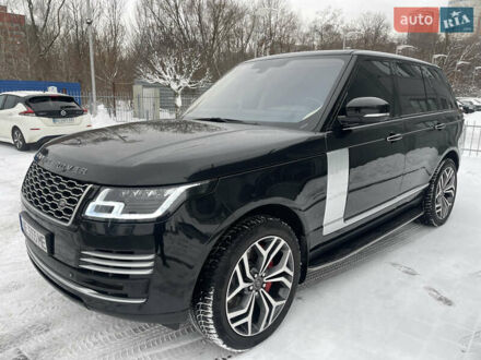 Черный Ленд Ровер Рендж Ровер, объемом двигателя 4.4 л и пробегом 221 тыс. км за 35000 $, фото 1 на Automoto.ua