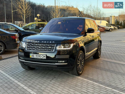 Чорний Ленд Ровер Рендж Ровер, об'ємом двигуна 4.37 л та пробігом 112 тис. км за 54900 $, фото 1 на Automoto.ua