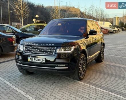 Черный Ленд Ровер Рендж Ровер, объемом двигателя 4.37 л и пробегом 112 тыс. км за 54900 $, фото 1 на Automoto.ua