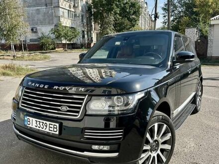 Ленд Ровер Рендж Ровер 2015 в Горишние Плавни (Комсомольск) на Automoto.ua Черный Ленд Ровер Рендж Ровер, объемом двигателя 4.37 л и пробегом 214 тыс. км за 39999 $, фото 1 на Automoto.ua