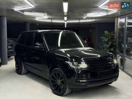 Черный Ленд Ровер Рендж Ровер, объемом двигателя 5 л и пробегом 135 тыс. км за 39900 $, фото 1 на Automoto.ua