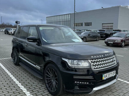 Чорний Ленд Ровер Рендж Ровер, об'ємом двигуна 4.37 л та пробігом 214 тис. км за 32000 $, фото 1 на Automoto.ua