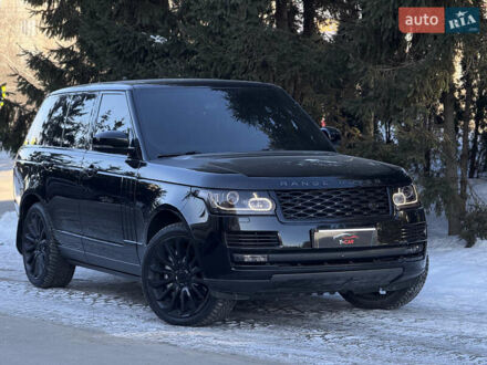 Черный Ленд Ровер Рендж Ровер, объемом двигателя 4.4 л и пробегом 193 тыс. км за 35900 $, фото 1 на Automoto.ua