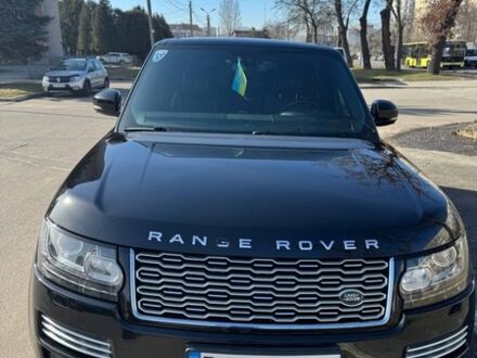 Черный Ленд Ровер Рендж Ровер, объемом двигателя 4.37 л и пробегом 245 тыс. км за 38000 $, фото 1 на Automoto.ua