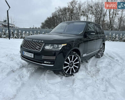Черный Ленд Ровер Рендж Ровер, объемом двигателя 4.37 л и пробегом 229 тыс. км за 42900 $, фото 1 на Automoto.ua