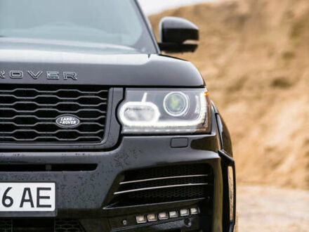 Черный Ленд Ровер Рендж Ровер, объемом двигателя 5 л и пробегом 129 тыс. км за 50000 $, фото 1 на Automoto.ua