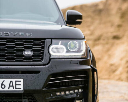 Черный Ленд Ровер Рендж Ровер, объемом двигателя 5 л и пробегом 129 тыс. км за 50000 $, фото 1 на Automoto.ua