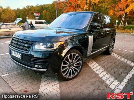 Черный Ленд Ровер Рендж Ровер, объемом двигателя 5 л и пробегом 167 тыс. км за 31000 $, фото 1 на Automoto.ua