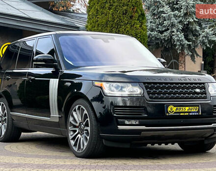Черный Ленд Ровер Рендж Ровер, объемом двигателя 5 л и пробегом 167 тыс. км за 30650 $, фото 1 на Automoto.ua